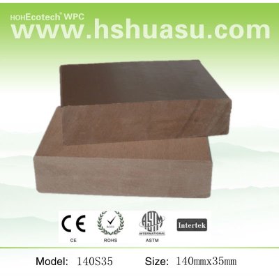 Natural Look Wood Plastic Composite Deckings