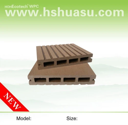 Sundeck composé en plastique en bois