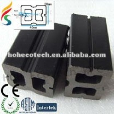 Hollow wpc installation joist