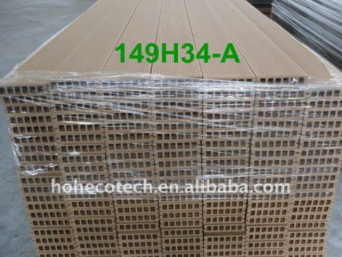 OUTdoor flooring 149*34mm WPC decking floor board /flooring wpc composite wood timber