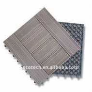 洗浄部屋の/bathroomの屋内床板の木製のプラスチック合成のdeckingかフロアーリング(セリウム、ROHS、ASTM、ISO9001、ISO14001)
