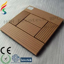 Eco- amichevole legno decking composito di plastica/pavimento di piastrelle