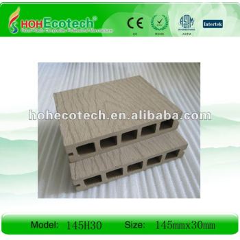 Natural wood looking Plastic Lumber WPC Decking/flooring