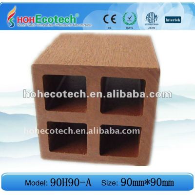 wpc decking -hollow flooring/composite deck/floor tile