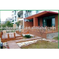 WPCの庭のdecking