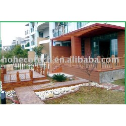 WPCの庭のdecking