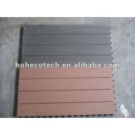 300x600mm 300x300mmのwpcの連結のdeckingはwpc DIYのdeckingのタイルをタイルを張る