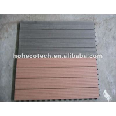 300x600mm 300x300mm wpc interlocking decking tiles wpc DIY decking tiles