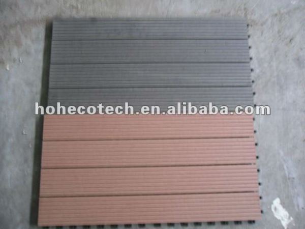300x600mm 300x300mm wpc bloqueio telhas decking de wpc decking diy telhas
