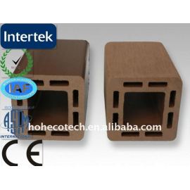 Pfosten-wpc Baumaterial/umweltfreundlicher hölzerner zusammengesetzter Plastikdecking/Fußboden Decking