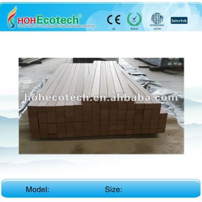 Grooved anti-UV water-proof wpc composite decking board (CE ROHS)