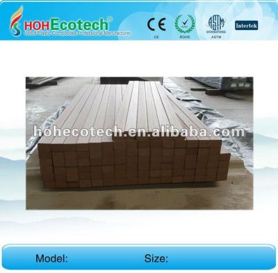 Grooved anti-UV water-proof wpc composite decking board (CE ROHS)