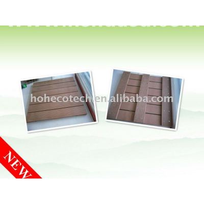ecotech wpc composite DIY decking tile, CE, ROHS, ISO9001,ISO14001)