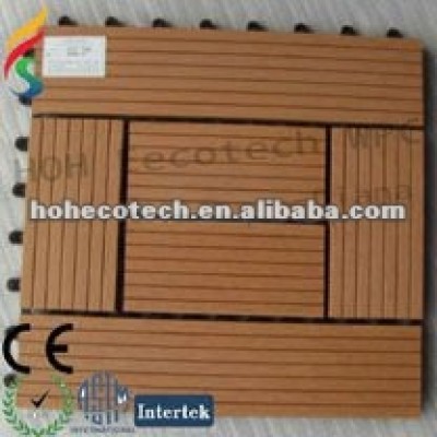 The best! eco-friendly interlock composite diy decking(water proof, UV resistance, resistance to rot and crack)