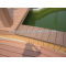 wpc terrace flooring composite decking/flooring board (CE, ROHS, ASTM,ISO9001,ISO14001, Intertek,European REACH )