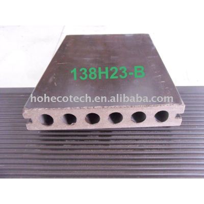 outdoor waterproof WPC HOLLOW or SOLID ,different COlors and TYPES to choose