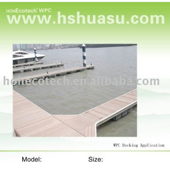 WPC outdoor decking--application