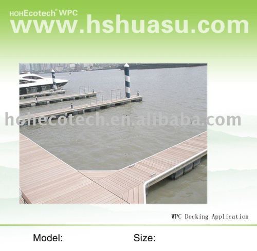 WPC outdoor decking--application