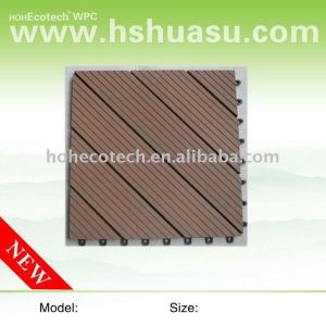 ecotech wpc composite DIY decking tile, CE, ROHS, ISO9001,ISO14001)