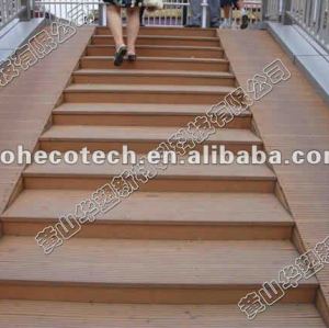 Eco-friendly wood plastic composite overpass decking tiles