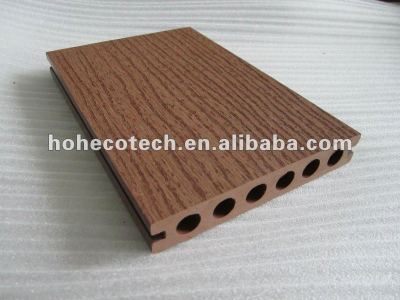 High Recycle wood grain wpc composite decking/flooring