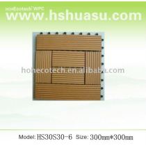 ecotech wpc composite DIY decking tile, CE, ROHS, ISO9001,ISO14001)