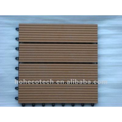 Long Life Wood Grain WPC Floor Tile