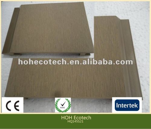 Durable hot sale eco-friendly wpc wall panel (water proof, UV resistance, resistance to rot and crack)