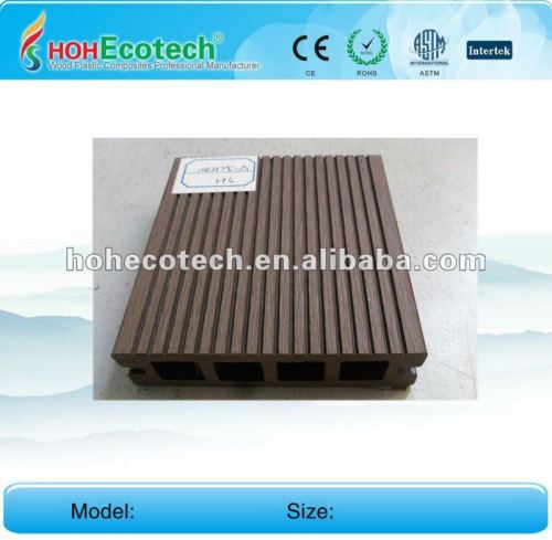 Anti-UV water-proof wpc outdoor decking (CE ROHS)