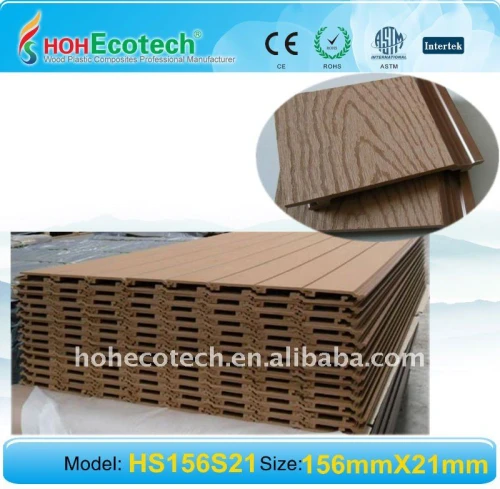 Compositi legno plastica rivestimento della parete di wpc elegante ornamento stampo - prova umida - prova wpc pannello murale