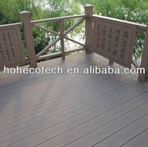Sanding/Embossing surface outdoor flooring solid hollow wpc composite decking