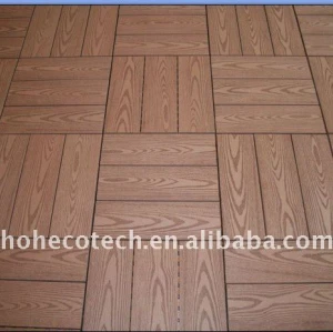 9 modèles de DIY pour choisir le ménage de Fashional/carrelages composés en plastique en bois extérieurs de Decking