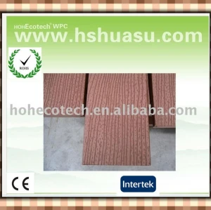 Plancher composé en bois extérieur de nouveau grain en bois gentil (CE ROHS ASTM ISO9001)