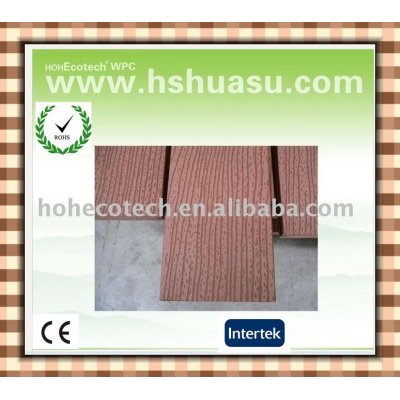 New nice wood grain outdoor wood composite flooring (CE ROHS ASTM ISO9001)