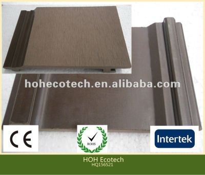 Durable hot sale eco-friendly wpc wall panel (water proof, UV resistance, resistance to rot and crack)