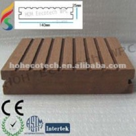 Decorative Artifical Wood outdoor wood plastic composite decking floor/wpc/CE/Intertek/Reach/RoHS