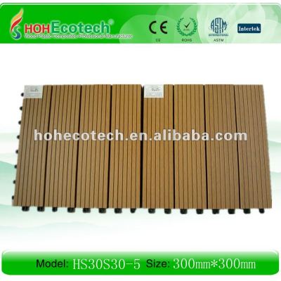 floor tile diy tile outdoor WPC eco-friendly wood composite