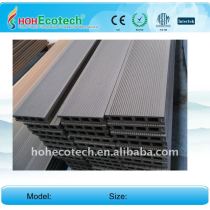 Dark grey WPC wood plastic composite decking/flooring 140*30mm (CE, ROHS, ASTM, ISO 9001, ISO 14001,Intertek) wpc wooden deck