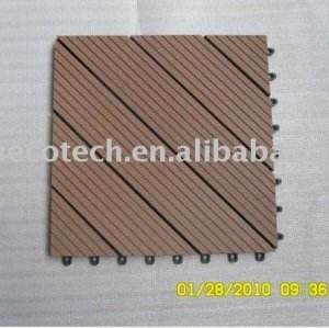 wpc deck tile/DIY tile/wood plastic composite decking tile