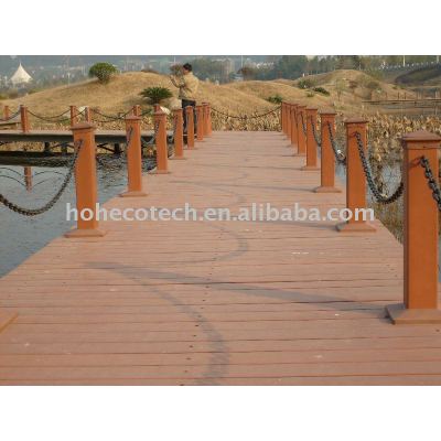 wpc ecotech composite decking, CE, ROHS, ISO9001,ISO14001)