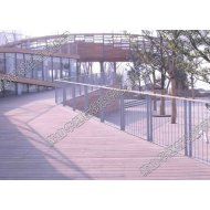 ヒマラヤスギ色WPCのDecking
