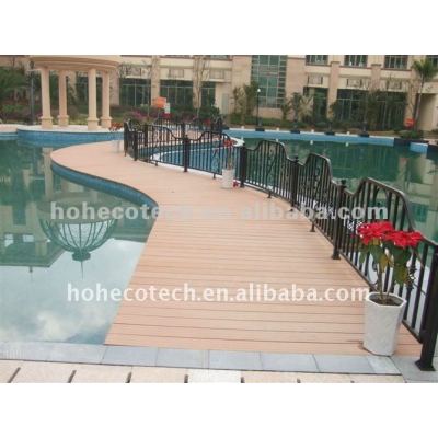 Synthetic Decking Composite marine deck dark color