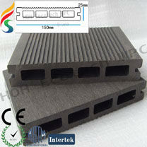 wpc composite prefabricated house decking