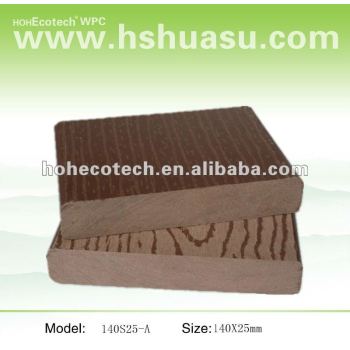 wpc flooring new material wpc(wood plastic composite) Decking /flooring (CE, ROHS, ASTM,ISO9001,ISO14001, Intertek)