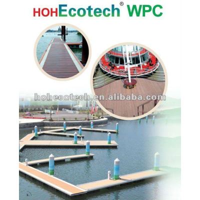 Eco-friendly (Wood plastic composite) wpc Decorative Outdoor decking/stair decking/garden decking