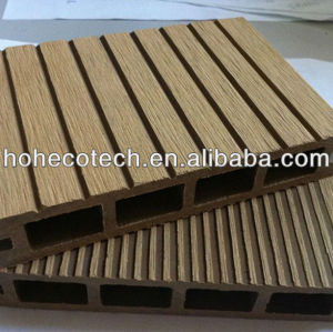 New welcome wpc decking Long life recycled plastic wood flooring