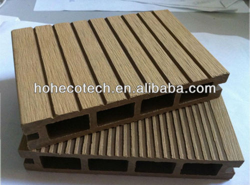 New welcome wpc decking Long life recycled plastic wood flooring