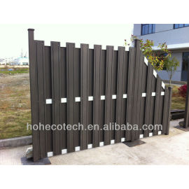 decorative wooden fence wood plastic composite decking/floor