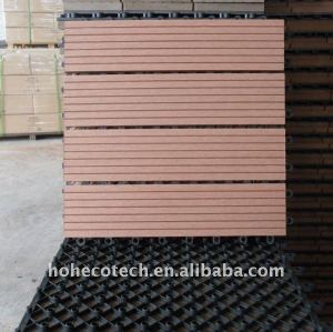 Welcome Wood Plastic Composite Flooring Building Materials of WPC Composite outdoor WPC DIY deck tile