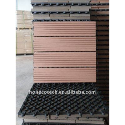 Welcome Wood Plastic Composite Flooring Building Materials of WPC Composite outdoor WPC DIY deck tile